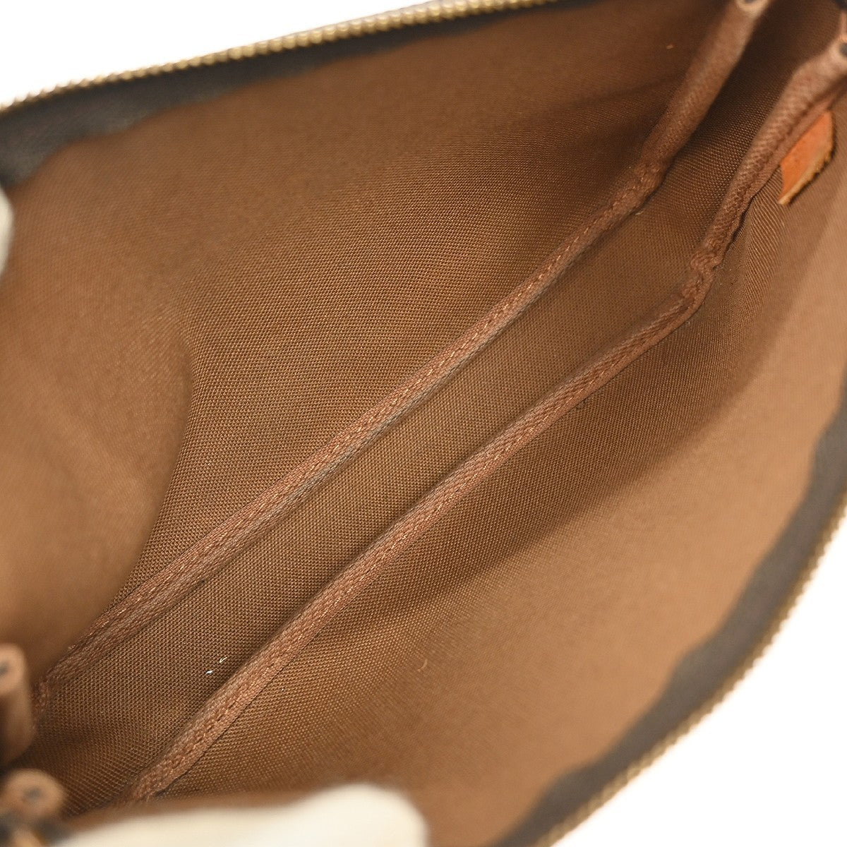 Louis Vuitton Pochette Accessoires NM Monogram Canvas, BROWN, CANVAS, Clutche & pouche