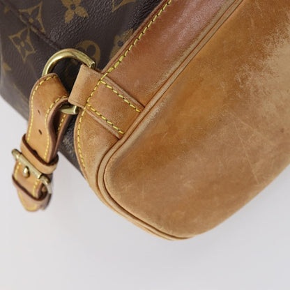Louis Vuitton Vintage Montsouris Backpack Monogram Canvas, BROWN, CANVAS, Backpack
