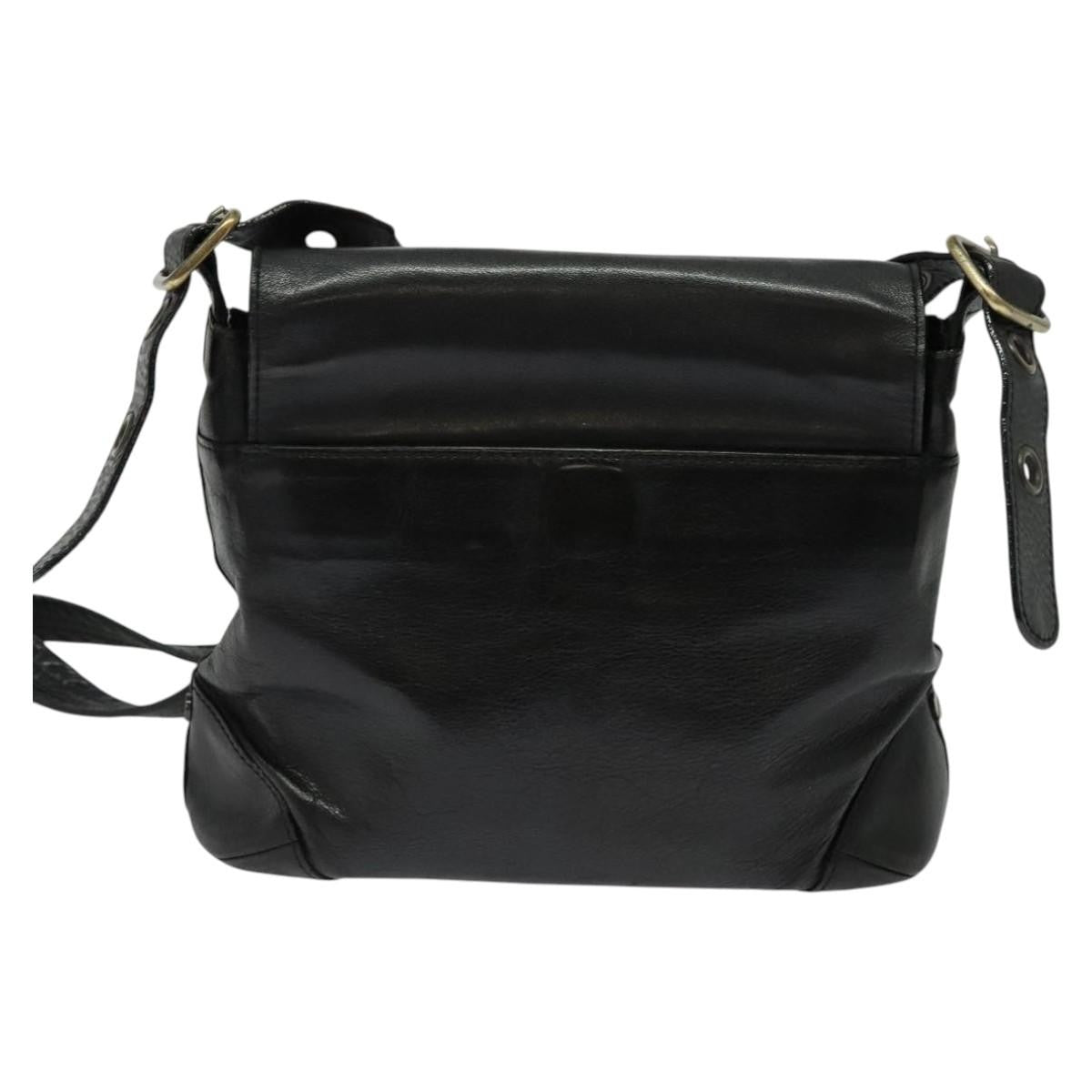 Chloe Vintage Flap shoulder bag Leather, BLACK, LEATHER, Shoulder bag
