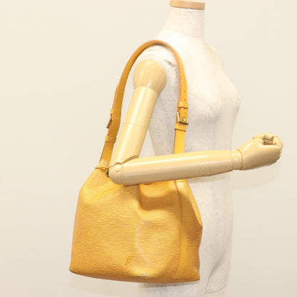Louis Vuitton Petit Noe Handbag Epi Leather, YELLOW, LEATHER, Handbag