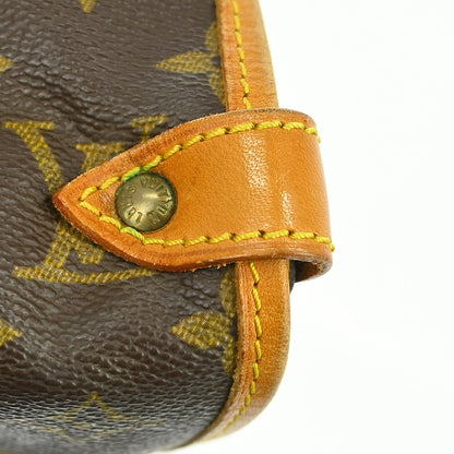 Louis Vuitton Saumur Handbag Monogram Canvas, Brown, Canvas, Shoulder Bag