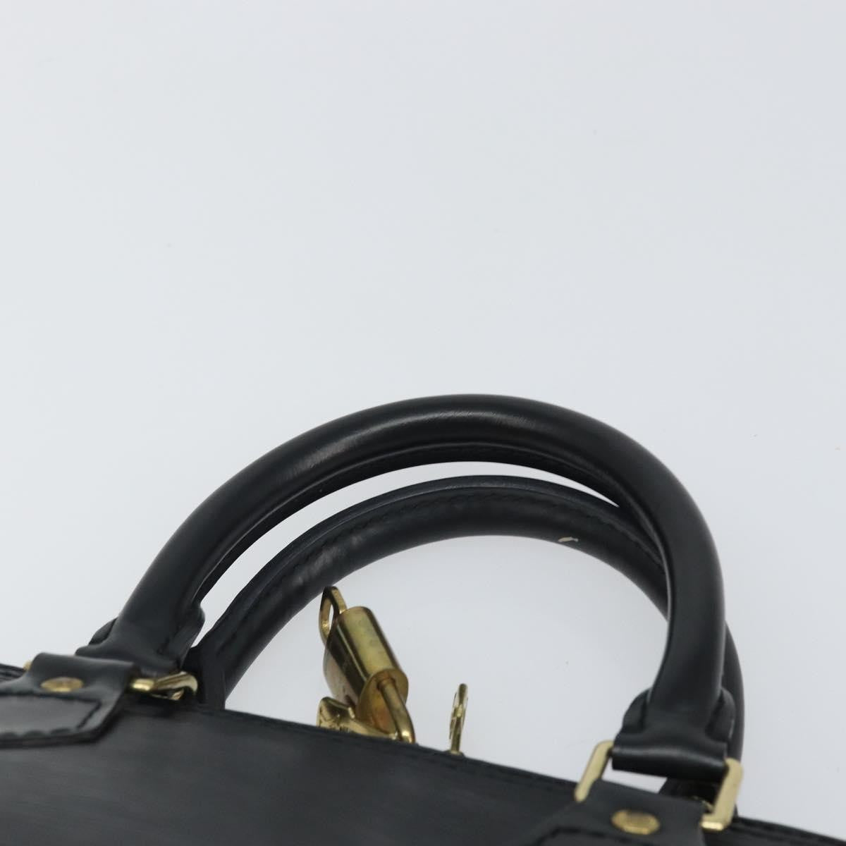 Louis Vuitton Alma Handbag Epi Leather, BLACK, LEATHER, Handbag