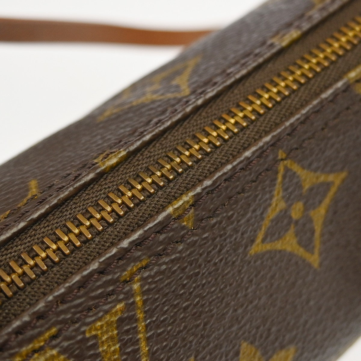 Louis Vuitton Papillon Pochette Monogram Canvas, Brown, Canvas, Clutch