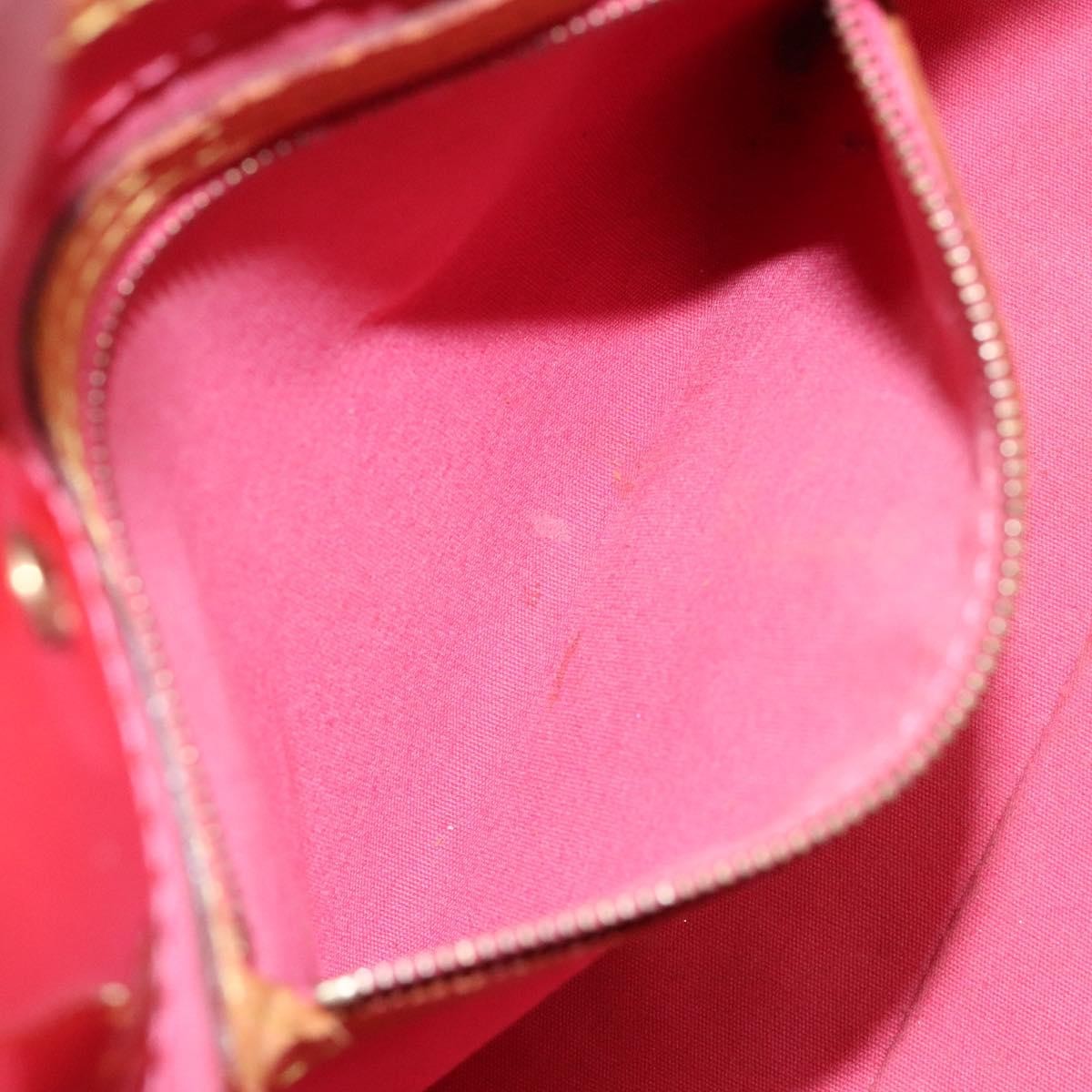 Louis Vuitton Reade Handbag Monogram Vernis, PINK, PATENT_LEATHER, Handbag