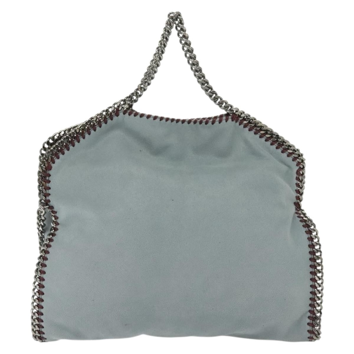 Stella McCartney Falabella Tote Suede, BLUE, SUEDE, Tote bag