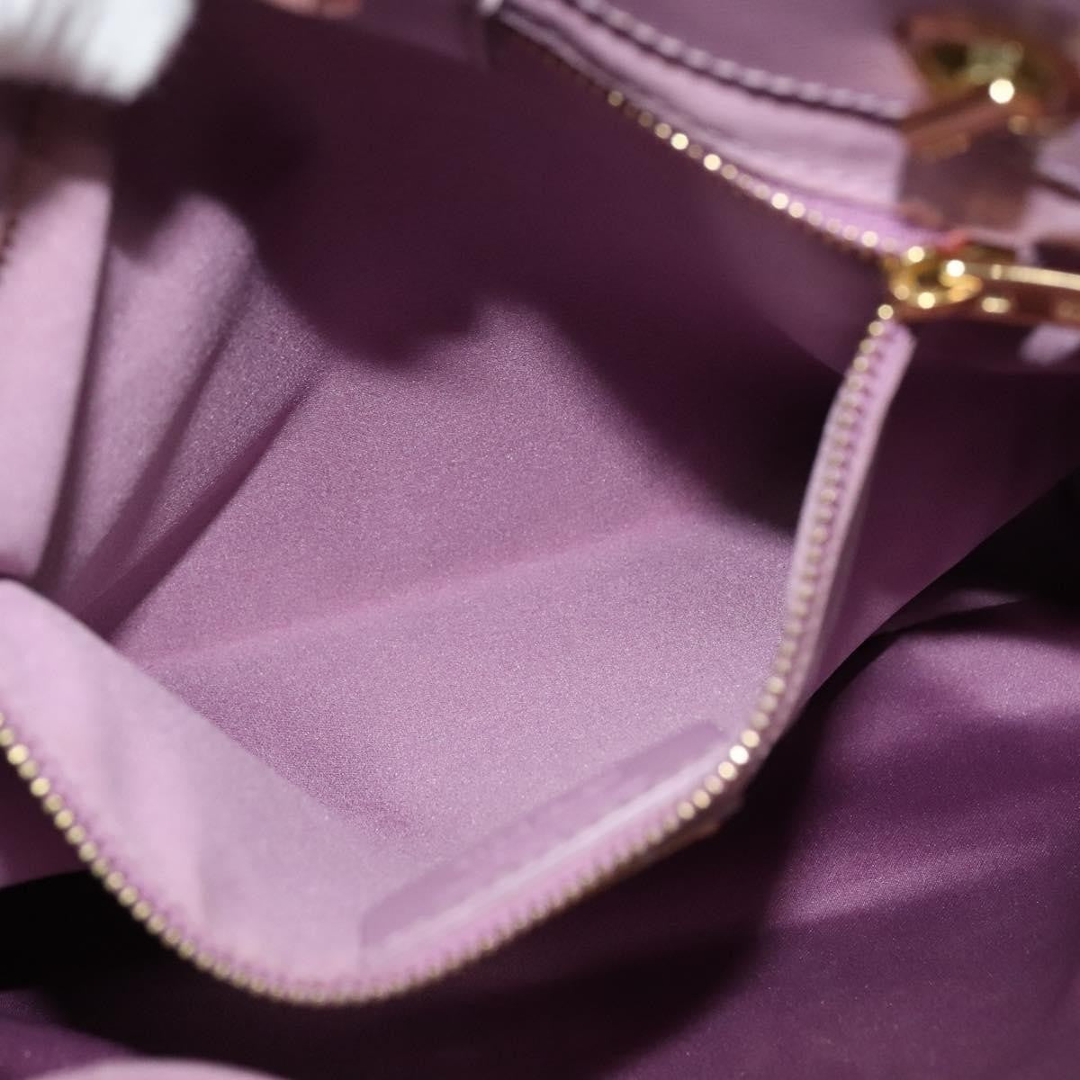 Salvatore Ferragamo Vara Bow Chain Tote Leather, PURPLE, LEATHER, Tote bag