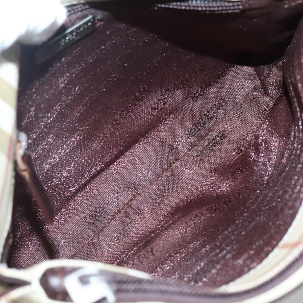 Burberry Nova Check Handbag Nova Check Canvas, BEIGE, CANVAS, Handbag