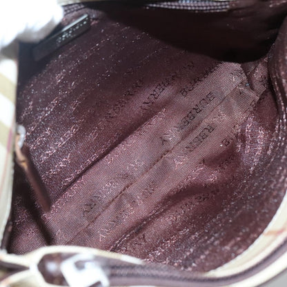 Burberry Nova Check Handbag Nova Check Canvas, BEIGE, CANVAS, Handbag