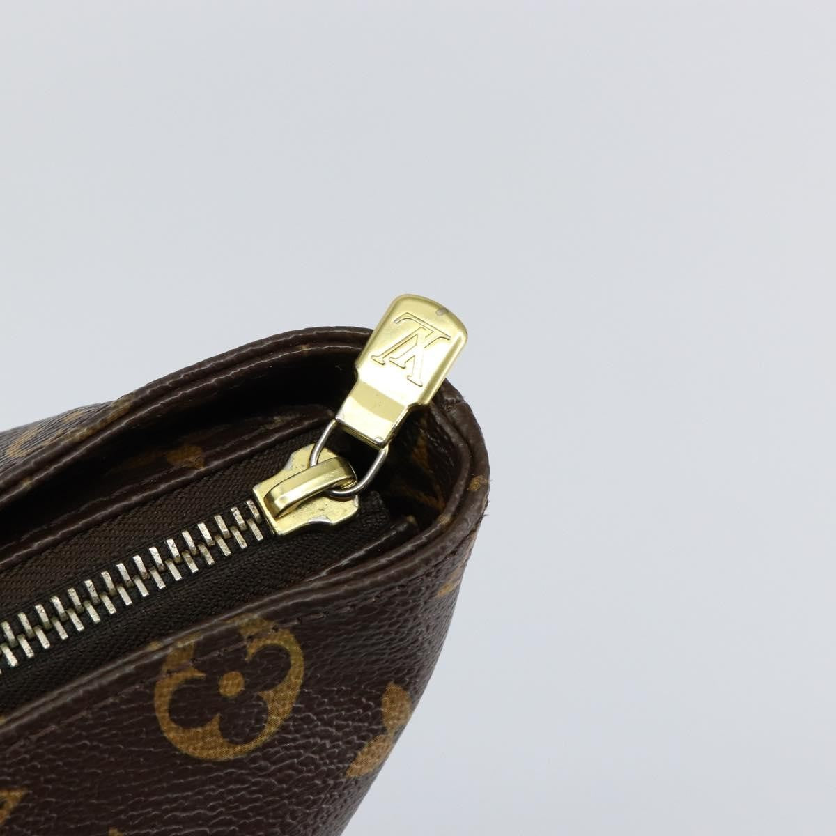 Louis Vuitton Cabas Mezzo Monogram Canvas, BROWN, CANVAS, Tote bag