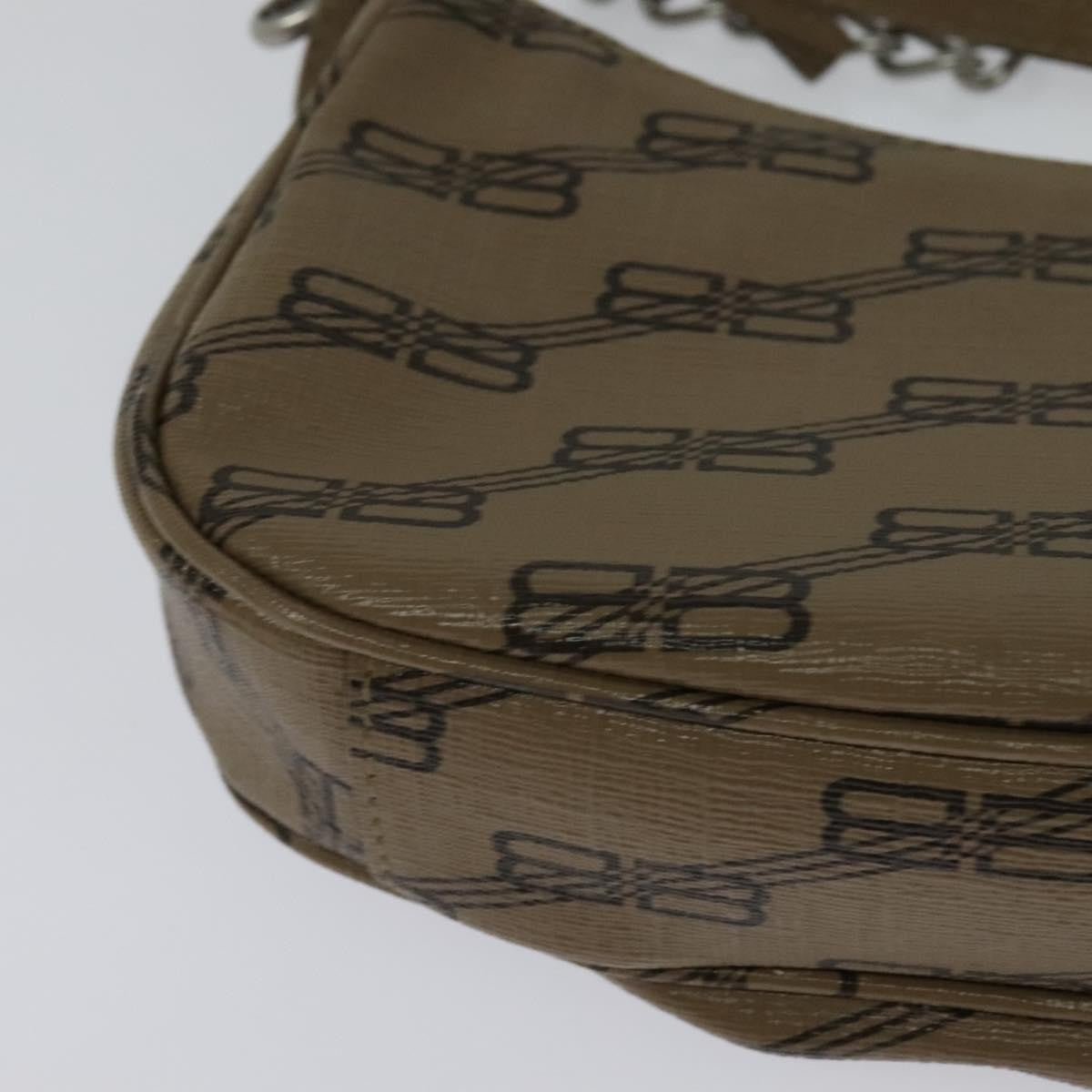 Balenciaga Le Cagole Giant Studs Chain Shoulder Bag Leather, BEIGE, LEATHER, Shoulder bag