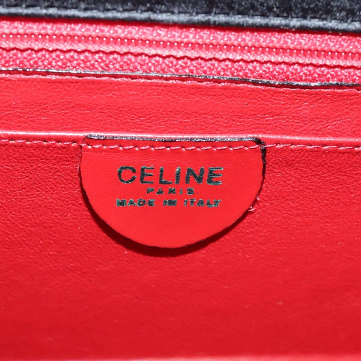 Celine Handbag Satin, BLACK, SATIN, Handbag