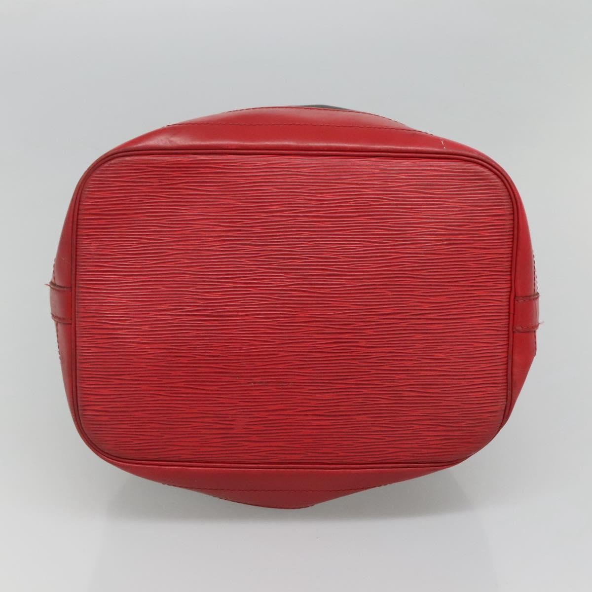 Louis Vuitton Bicolor Noe Handbag Epi Leather, BLACK, LEATHER, Handbag