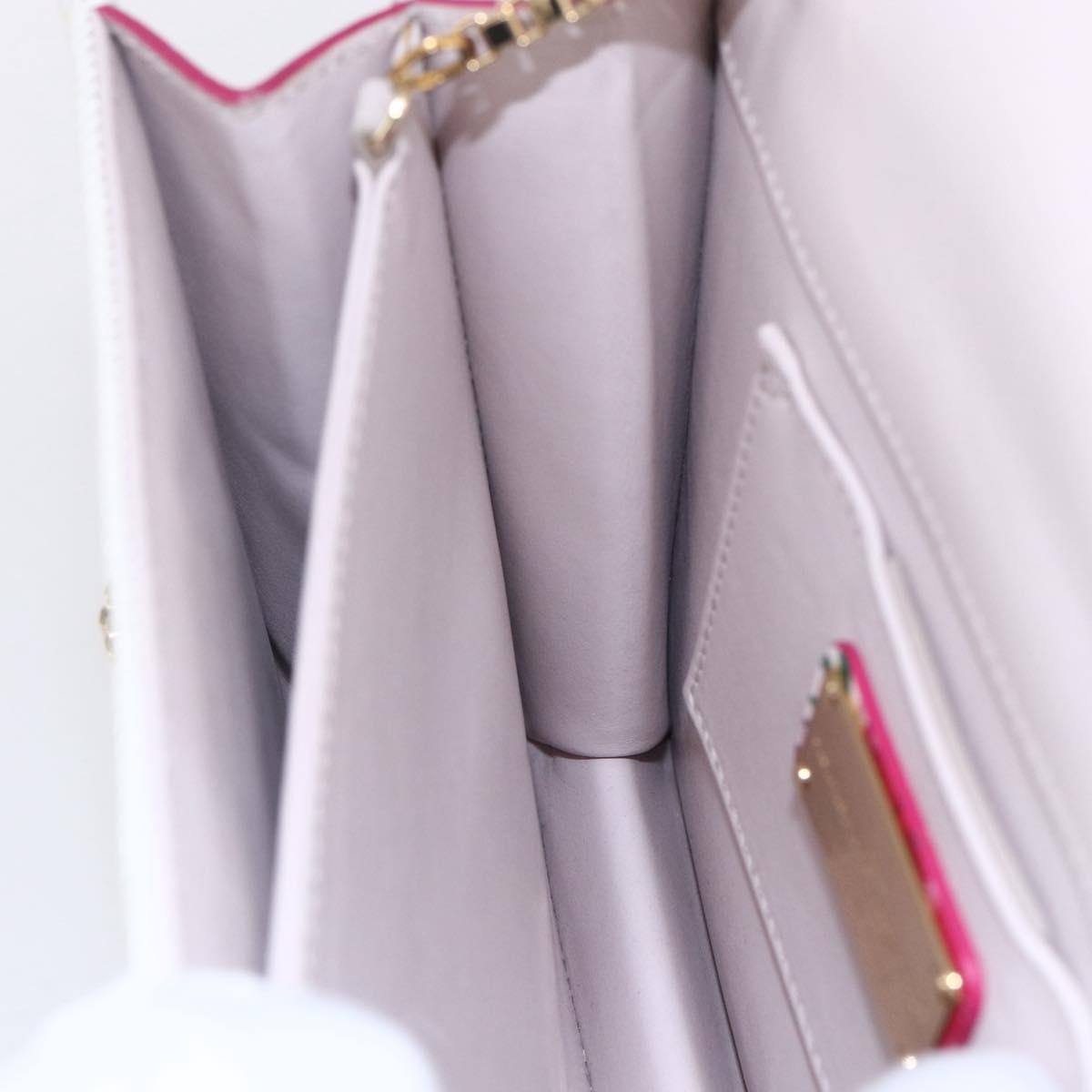 Salvatore Ferragamo Vintage Gancini Chain Shoulder Bag Canvas, MULTICOLOUR, CANVAS, Shoulder bag