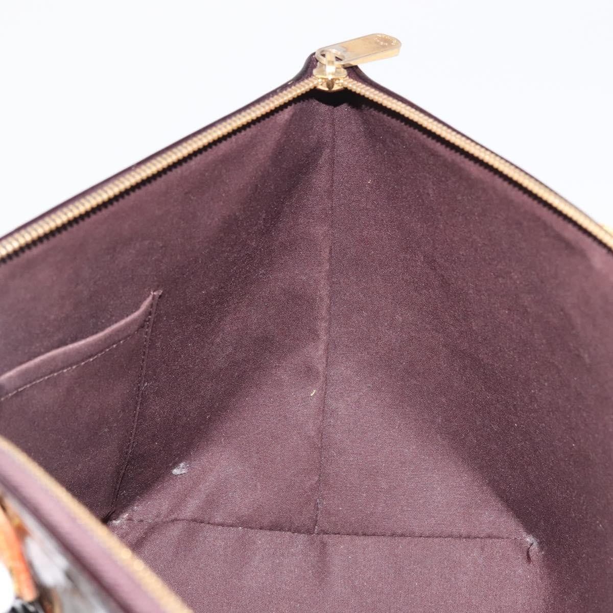 Louis Vuitton Bellevue Handbag Monogram Vernis, BURGUNDY, PATENT_LEATHER, Handbag