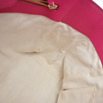 Gucci Swing Tote Leather, PINK, LEATHER, Tote bag