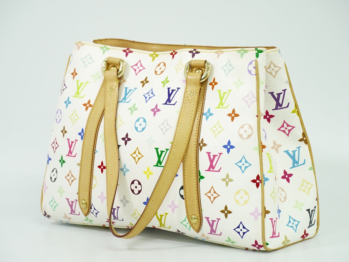 Louis Vuitton Aurelia Handbag Monogram Multicolor, MULTICOLOUR, CANVAS, Tote bag