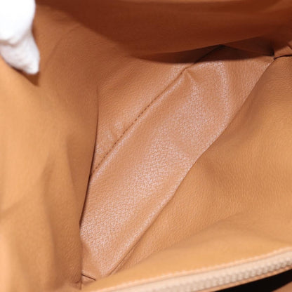 Celine Vintage Macadam Tote bag Canvas, BROWN, PVC, Tote bag