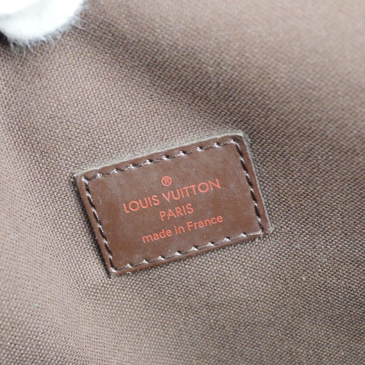 Louis Vuitton Brooklyn Handbag Damier, BROWN, CANVAS, Shoulder bag