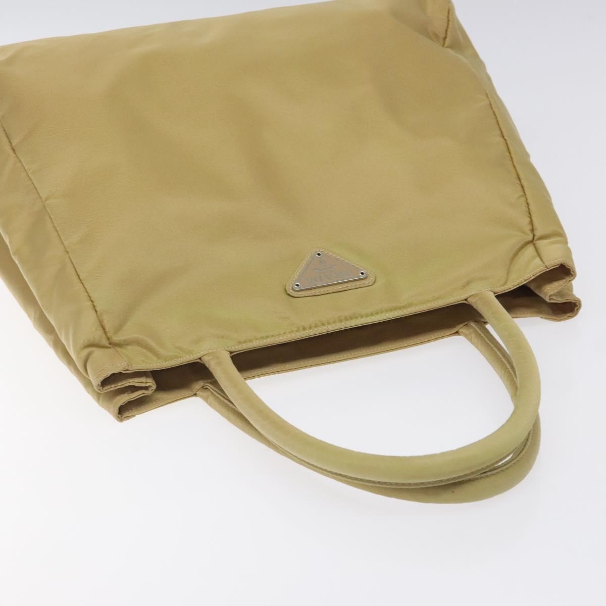 Prada Vintage Tote Tessuto, BEIGE, NYLON, Tote bag