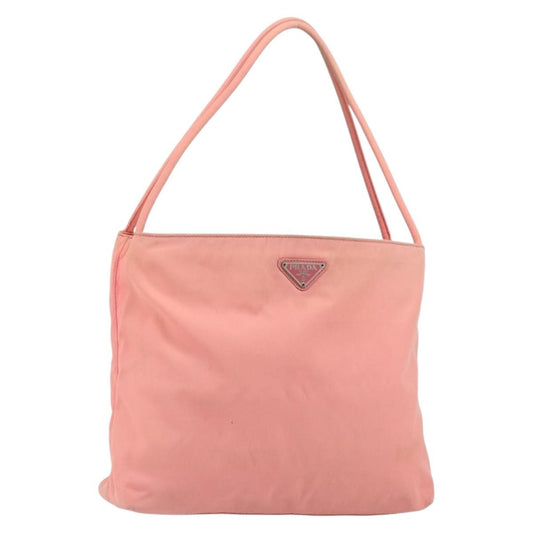 Prada Vintage Shoulder Bag Tessuto, PINK, NYLON, Shoulder bag