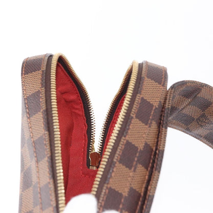 Louis Vuitton Geronimos Waist Bag Damier, BROWN, CANVAS, Shoulder bag
