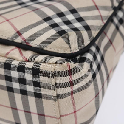 Burberry Zip Messenger Bag Nylon, BEIGE, NYLON, Shoulder bag
