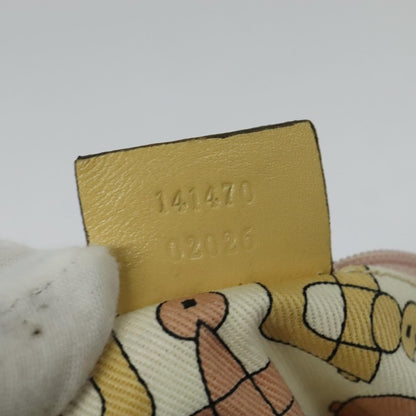 Gucci Abbey Zip Tote Guccissima, YELLOW, CANVAS, Tote bag