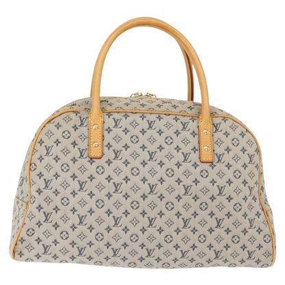 Louis Vuitton Marie Handbag Mini Lin, BLUE, CANVAS, Handbag