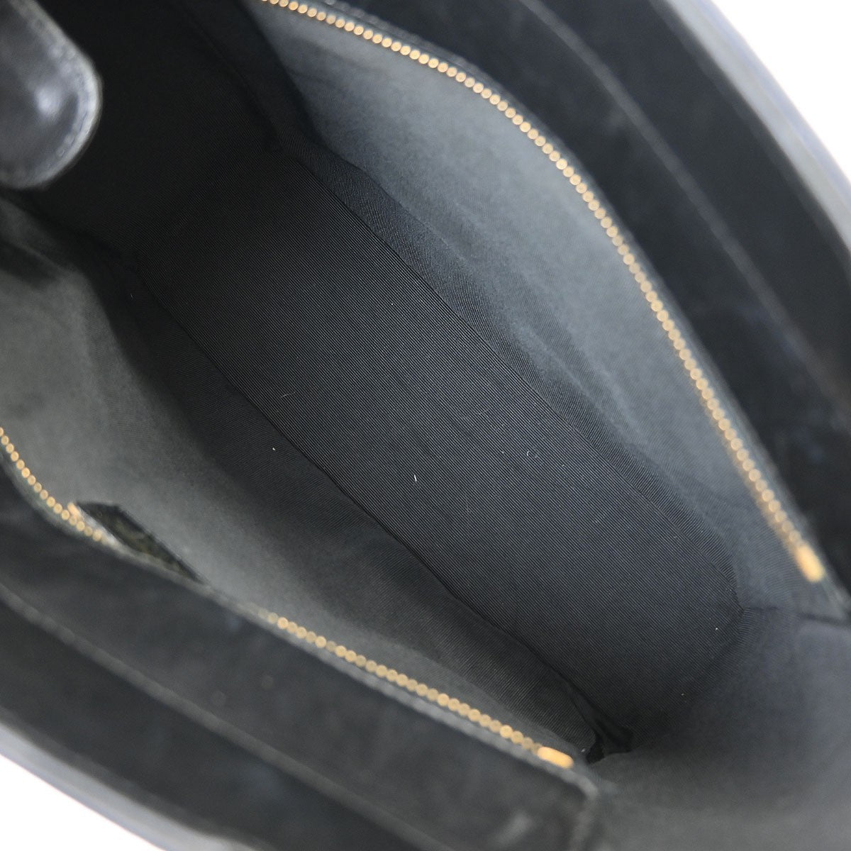 Chanel Chocolate Bar CC Tote Quilted Leather, BLACK, LEATHER, Tote bag