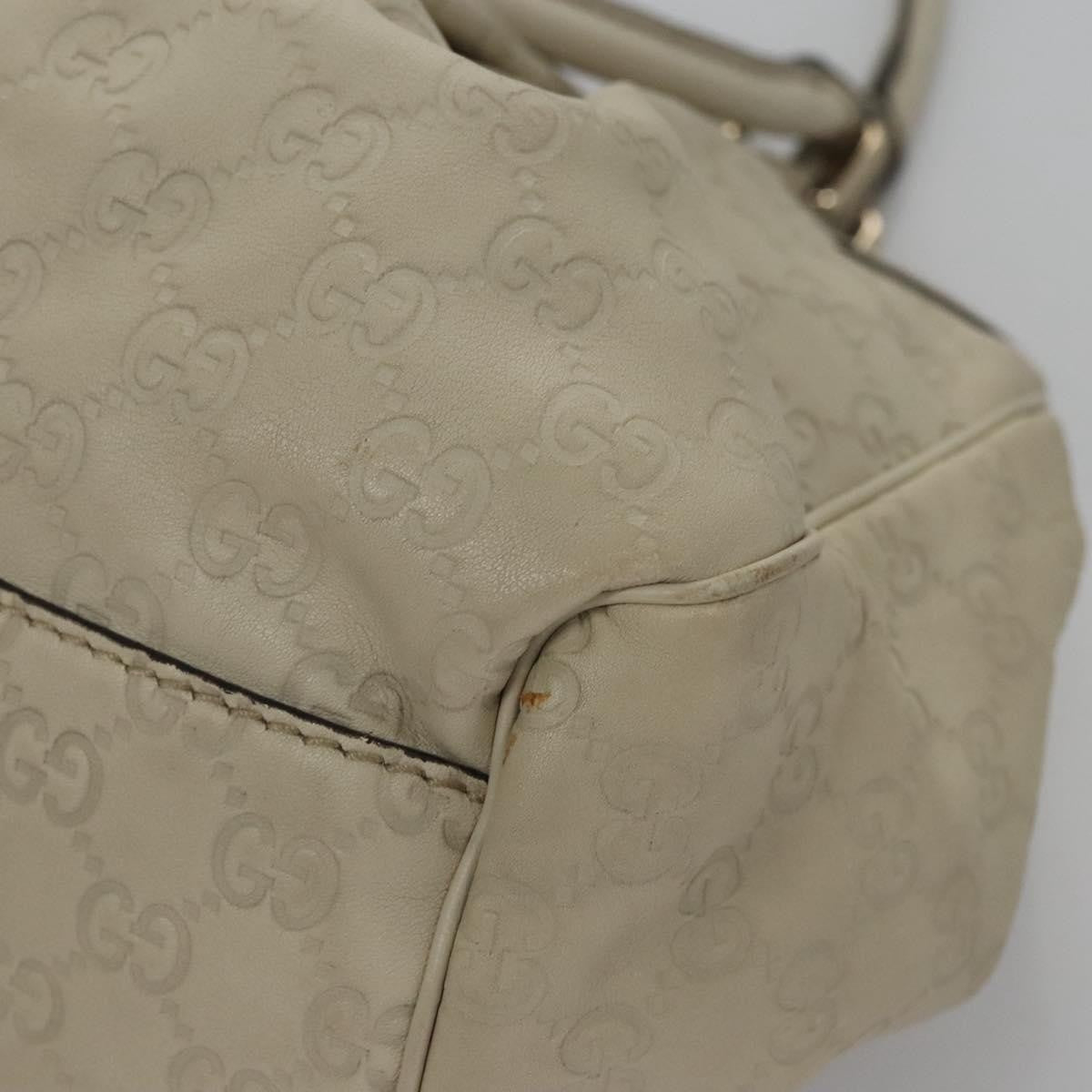 Gucci Sukey Tote Leather, WHITE, LEATHER, Handbag