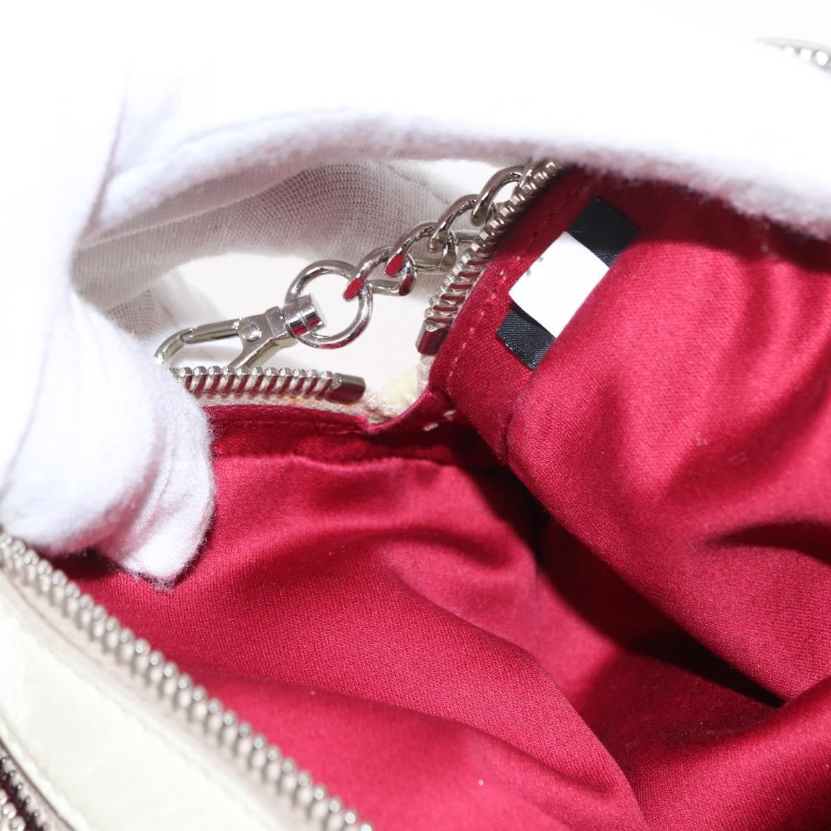 Miu Miu Chain Crossbody Bag Leather, ECRU, LEATHER, Shoulder bag