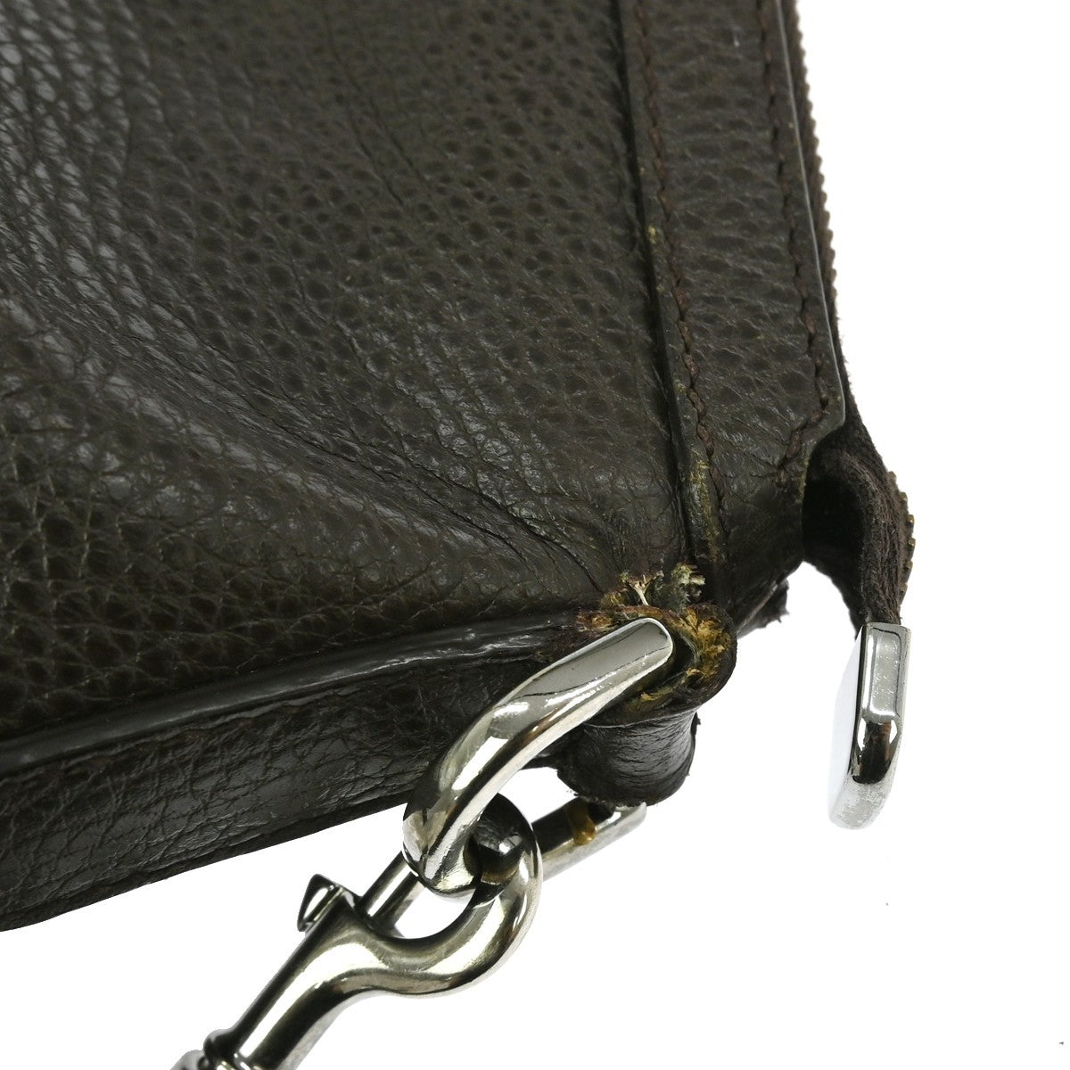 Gucci Britt Convertible Dome Satchel Leather, BROWN, LEATHER, Handbag