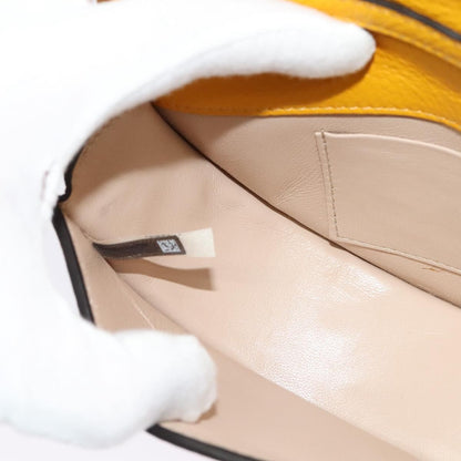 Chloe Nile Minaudière Leather, GOLD, LEATHER, Handbag