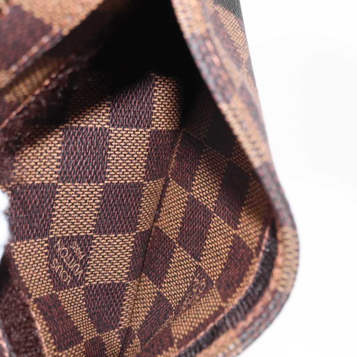 Louis Vuitton Geronimos Waist Bag Damier, BROWN, CANVAS, Shoulder bag