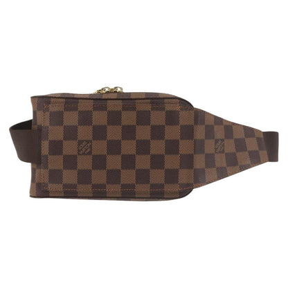 Louis Vuitton Geronimos Waist Bag Damier, BROWN, CANVAS, Shoulder bag