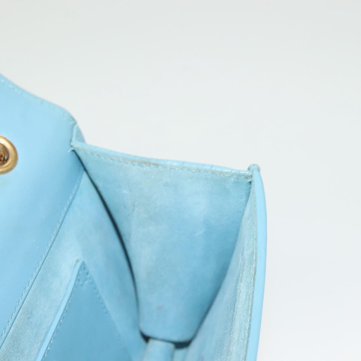 Saint Laurent Betty Bag Leather, BLUE, LEATHER, Shoulder bag