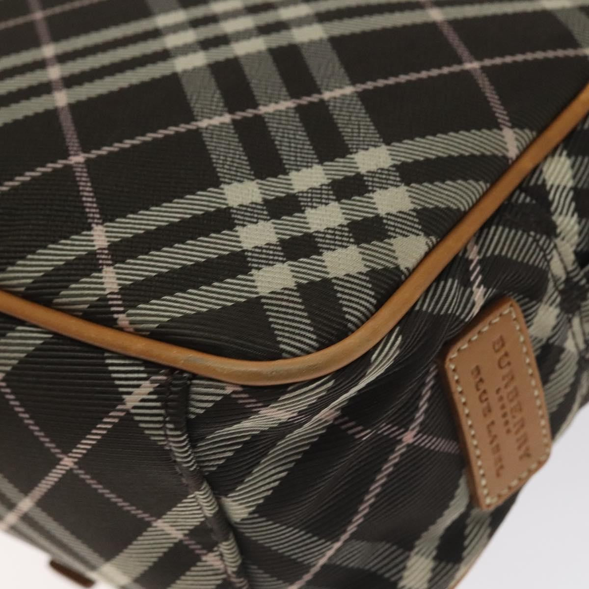 Burberry Nova Check Blue Label Nylon, BROWN, NYLON, Travel bag