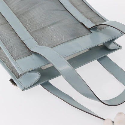 Gucci Vintage tote Leather, BLUE, LEATHER, Tote bag