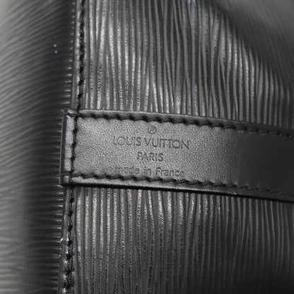Louis Vuitton Petit Noe Handbag Epi Leather, BLACK, LEATHER, Handbag