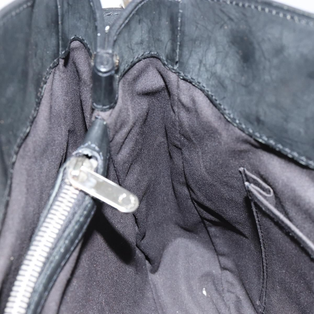 Louis Vuitton Passy Tote Epi Leather, BLACK, LEATHER, Handbag