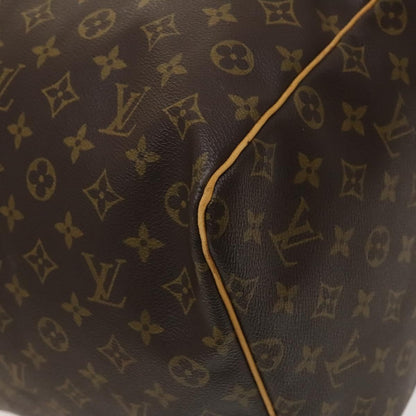 Louis Vuitton Keepall Bag Monogram Canvas, BROWN, CANVAS, Travel bag