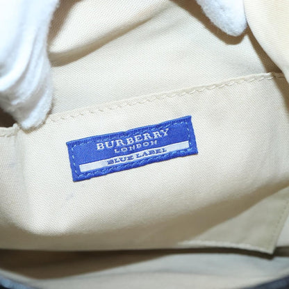 Burberry Nova Check Blue Label Nylon, WHITE, NYLON, Shoulder bag