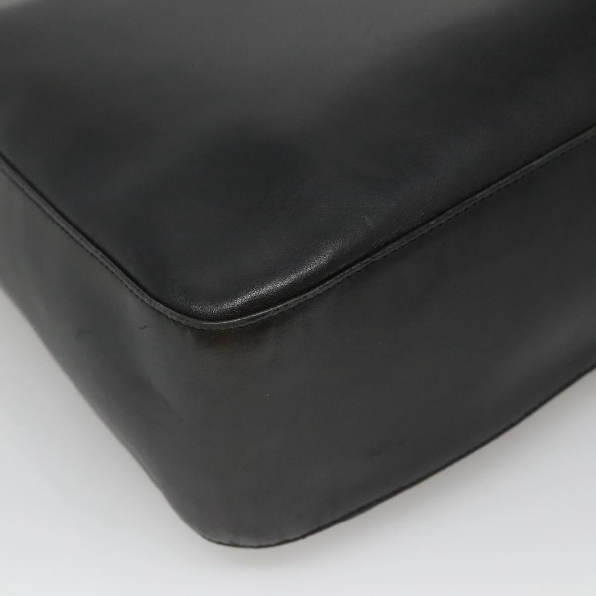 Burberry Nova Check Tote Canvas and Leather, BLACK, LEATHER, Tote bag