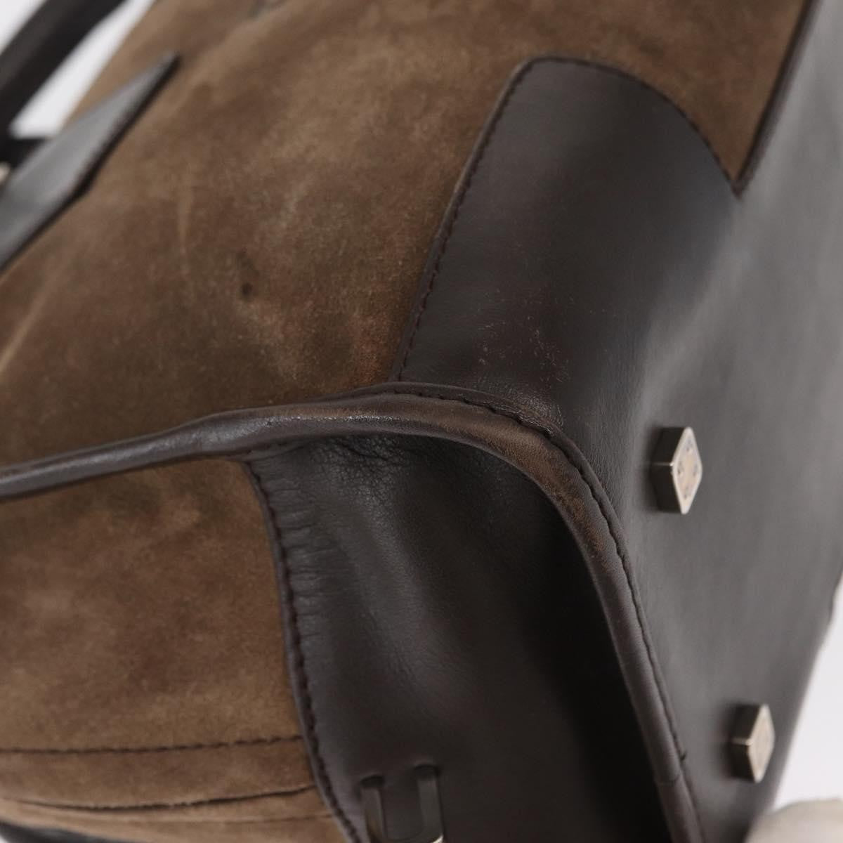 Loewe Amazona Bag Suede, BROWN, SUEDE, Handbag