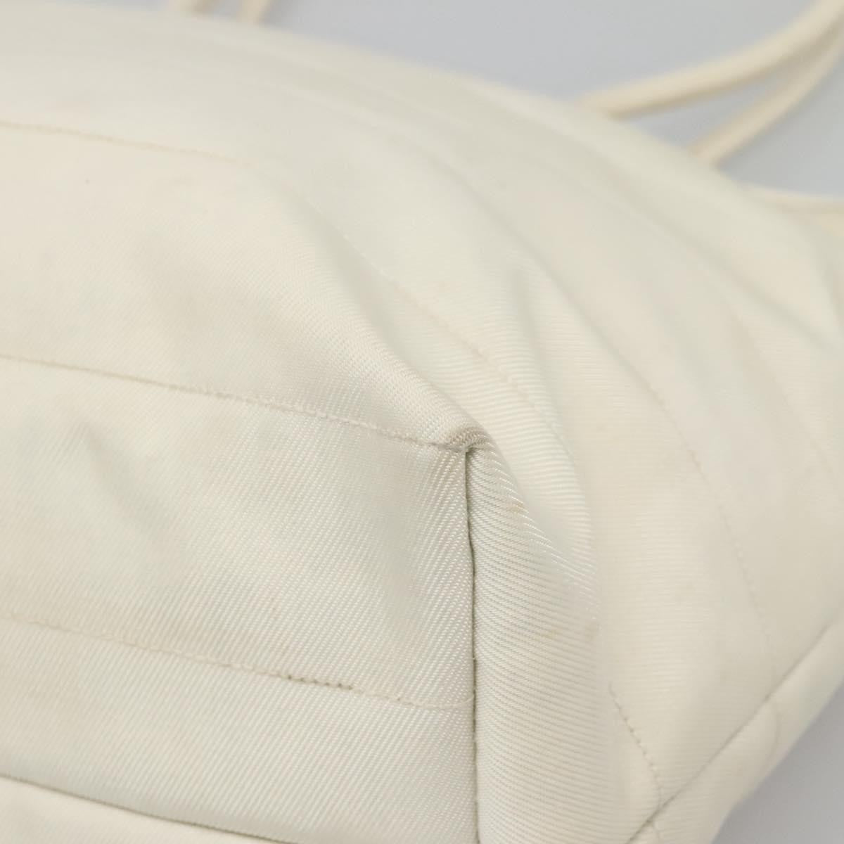 Gucci Vintage Shoulder Bag Nylon, WHITE, NYLON, Shoulder bag