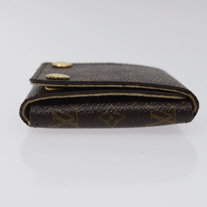 Louis Vuitton CASE JEWELRY BOX Canvas, BROWN, CANVAS, Wallets