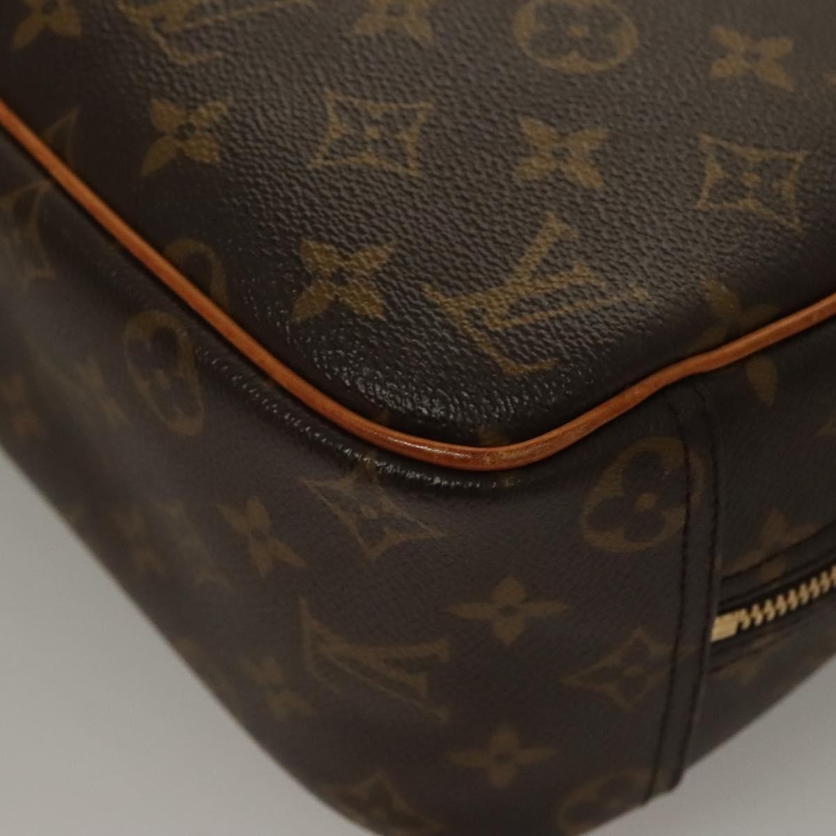 Louis Vuitton Trouville Handbag Monogram Canvas, BROWN, CANVAS, Handbag