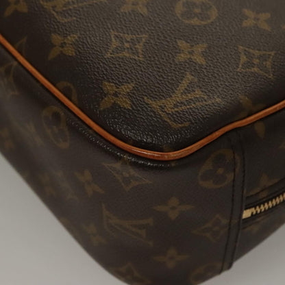 Louis Vuitton Trouville Handbag Monogram Canvas, BROWN, CANVAS, Handbag