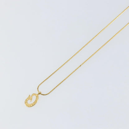 Givenchy Logo G Necklace Metal, GOLD, METAL, Necklace