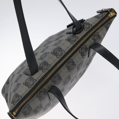 Loewe Anagram handbag PVC Leather, BLACK, PVC, Handbag